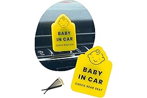 Keep Your Little One Safe with Baby in Car Reminder Vent Clip