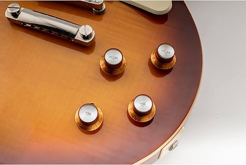 Miniatura 7 de Musiclily Pro Imperial Inch - Reflector de campana de 2 tonos, 2 tonos, para guitarra eléctrica Les Paul SG