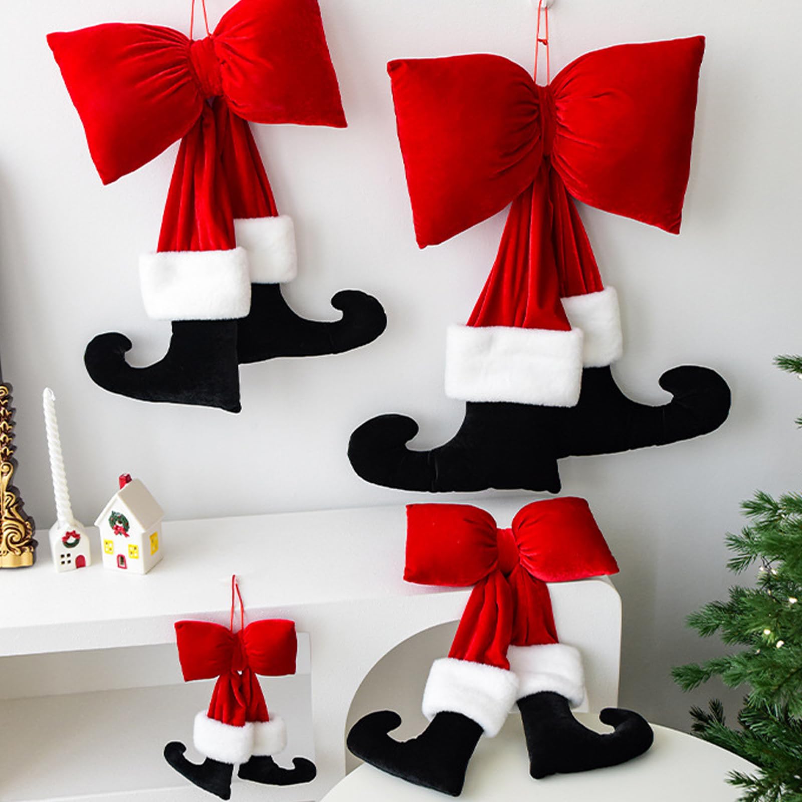 Fiocco decorativo in pile con presentazione in cotone per la raccolta di decorazioni nuziali e curve velutinose