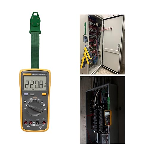 Miniatura 4 de Makeronics Kit de cables de prueba de multímetro eléctrico 41 en 1 compatible con multímetro digital Fluke | Estuche de transporte | Correa para