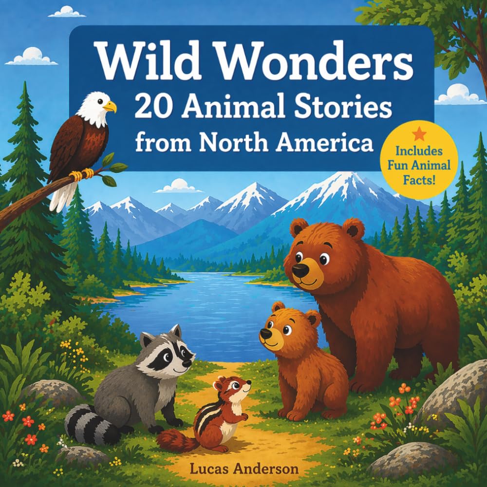 Wild Wonders: 20 Animal Stories from North America: Heartwarming Wildlife Adventures with Life Lessons for Kids