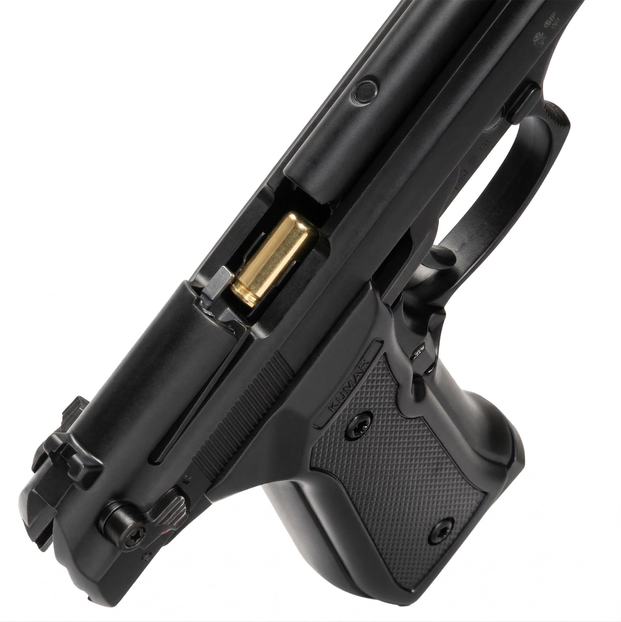 Pistola a salve M92F full metal replica beretta, cal. 8mm, semiautomatica scarrellante, caricatore 18 colpi, valigetta inclusa, made in Italy, 220mm 1100g