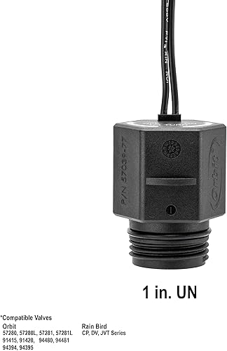 Vista 17 de Orbit 57241 Solenoide de 24 V para todas las válvulas de rociadores Orbit excepto la serie L