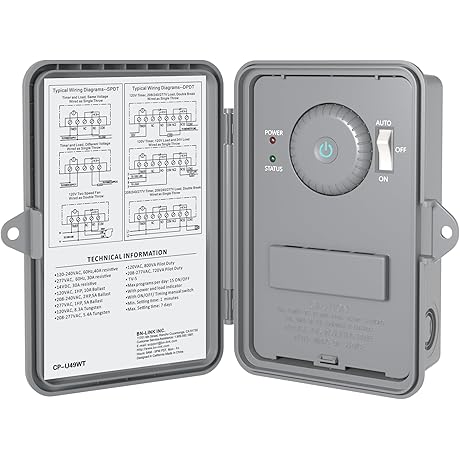 BN-LINK Smart Pool Pump Timer: Remote Control Pool Pump Timers for Simplifying Pool Maintenance