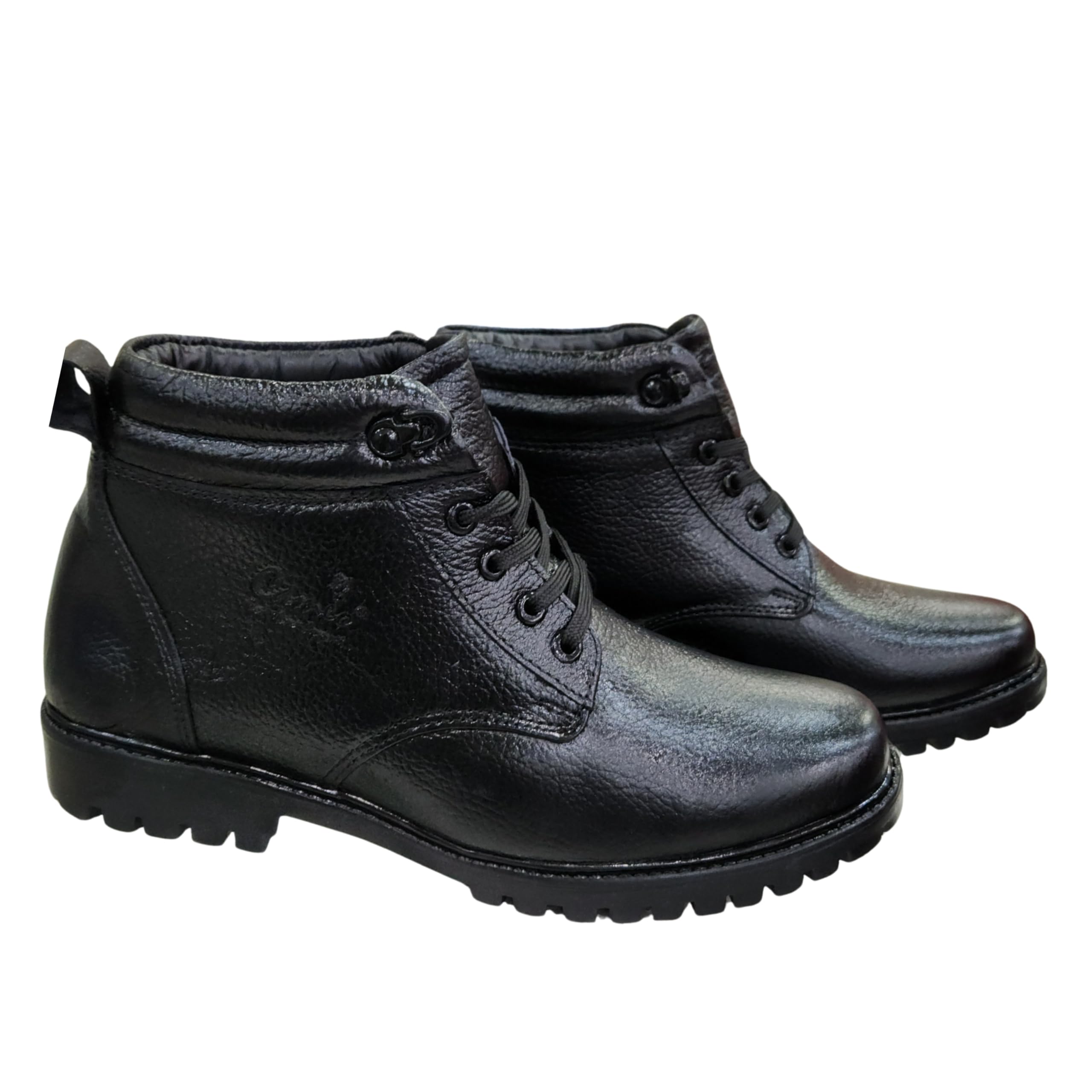 dvoy'x Men’s Stylish Ankle Boots for Man | Premium Leather Look Lace-Up Boots | Super Comfortable Cushioned Sole | Casual & Formal Wear | Durable Affordable Everyday Footwear |-picture-27