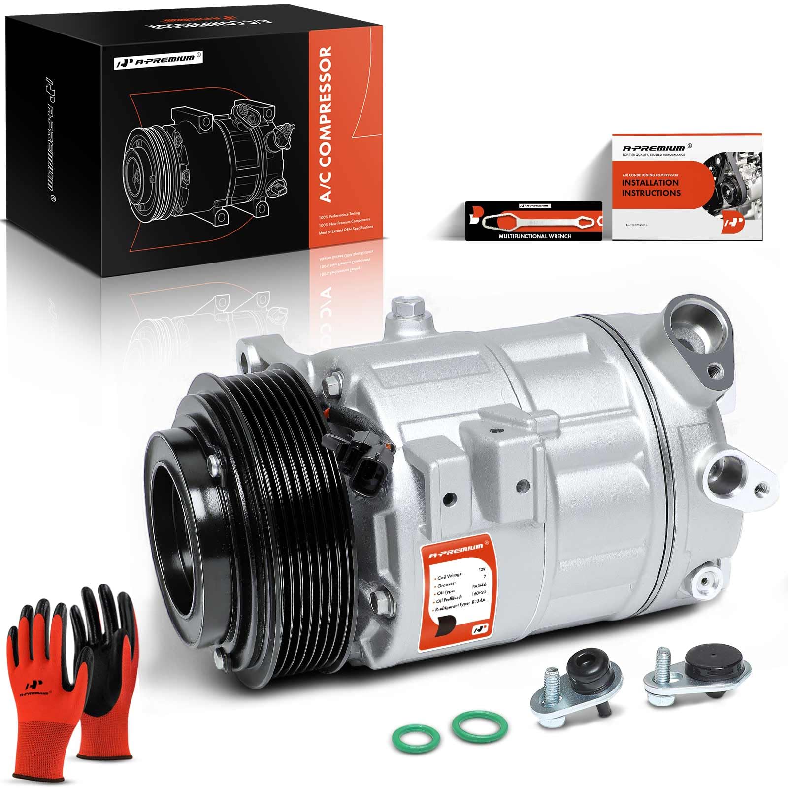 メンテナンス AIR COMPRESSOR Amazon.com: A-Premium Air Conditioner AC Compressor with