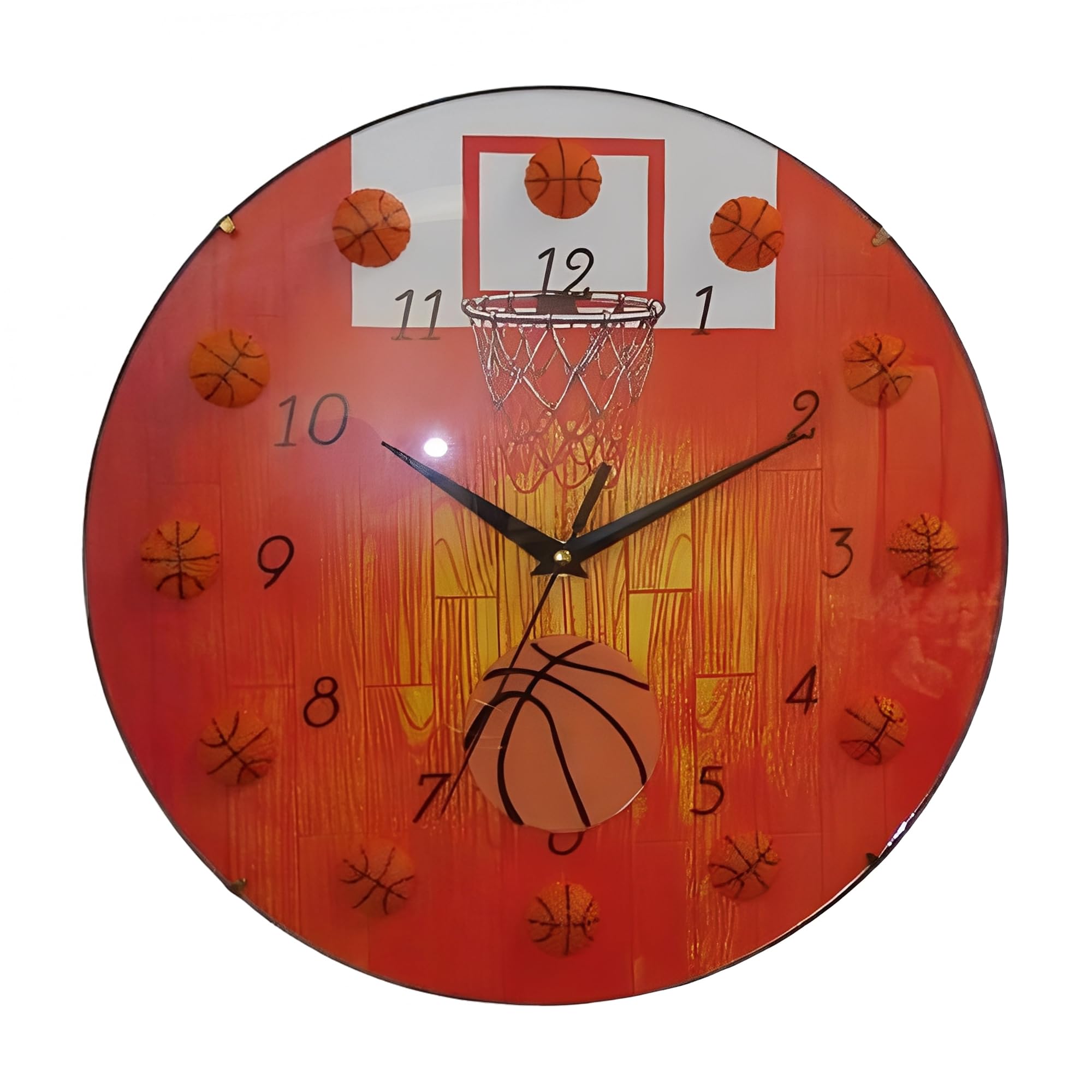 Horloge murale decorative de 33 cm Ice Armor au charme intemporel