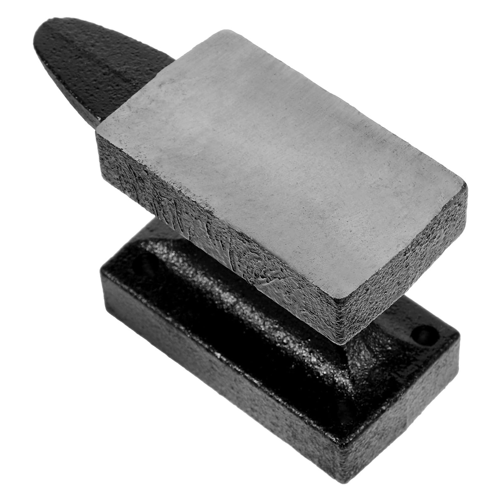 Yunque de hierro mini PRETYZOOM de 0,5 kg para bisutería y bricolaje casero