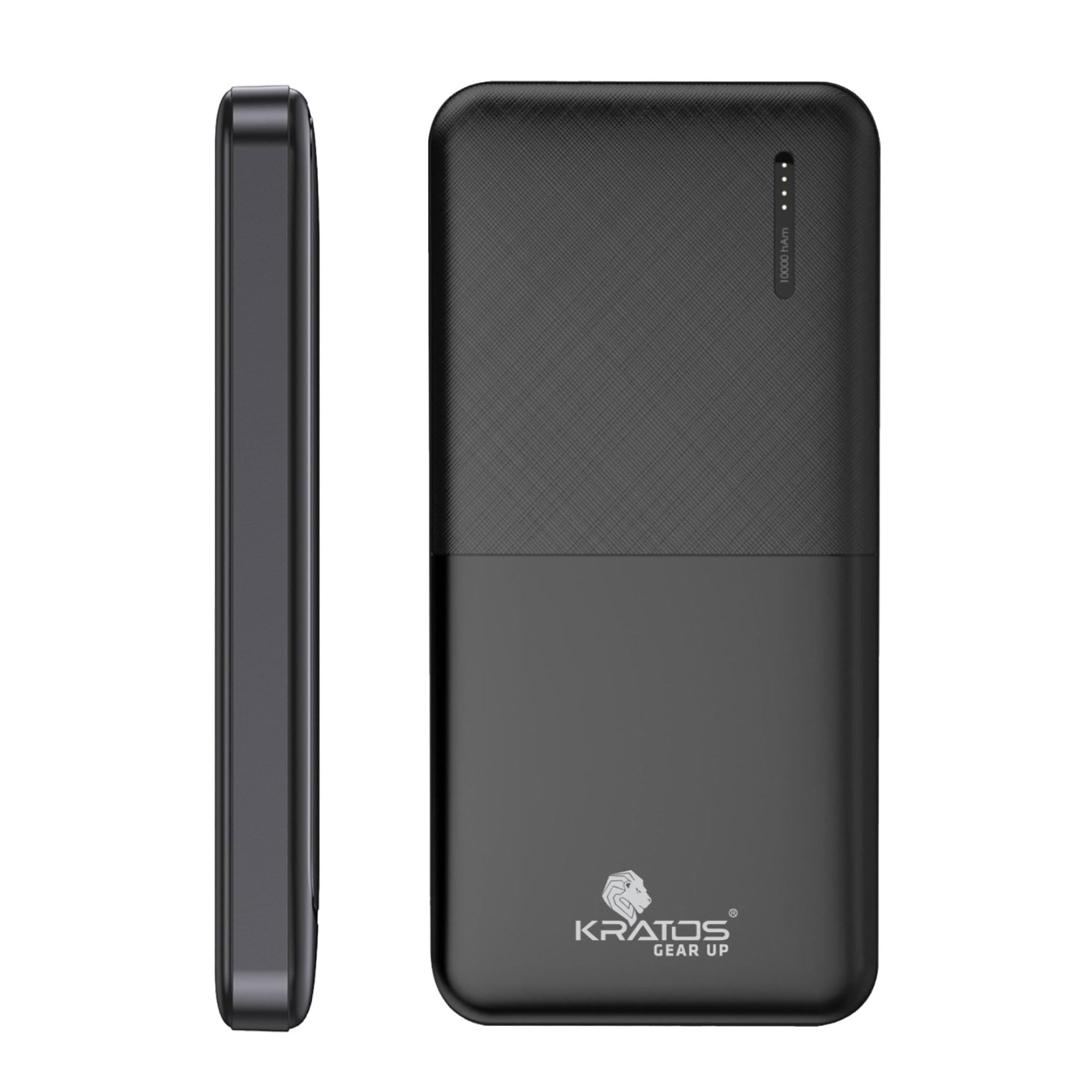 Kratos Legend Pro Power Bank with USB C/B Input, Dual USB A Output, Slim Power Bank 10000mah Compatible for iPhone (Type A to Lightning), Samsung, Xiaomi, Oppo, Vivo, Remdi (use Type A to C/B Cable) (B0CYH5QNHW) Amazon Price History, Amazon Price Tracker