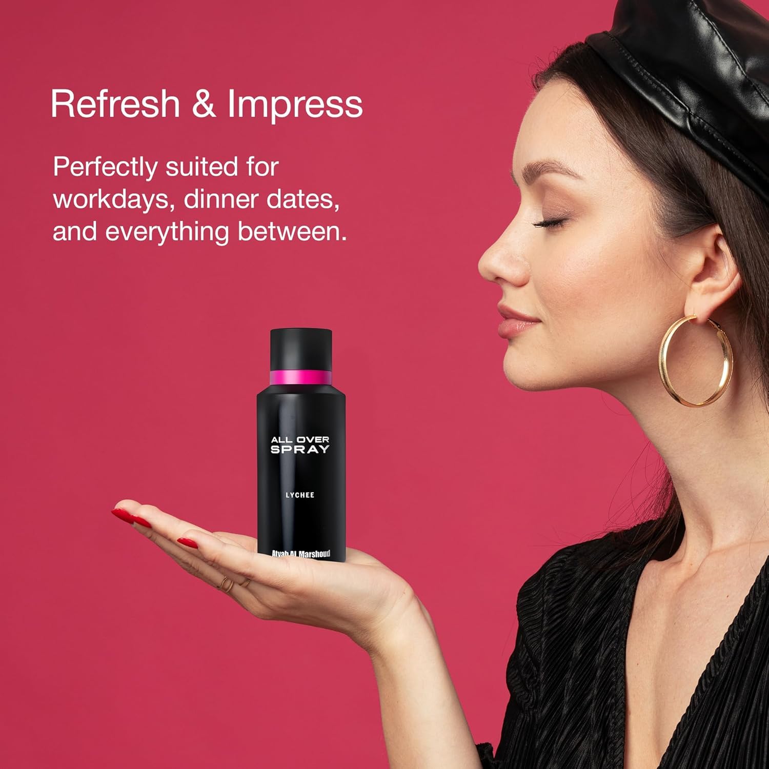 ATYAB AL MARSHOUD Lychee All Over Perfume Body Spray (125mL) - Unisex, Luxurious, Long-Lasting (Up to 24 Hours), Versatile Body Mist Fragrance for Men and Women - Image 3