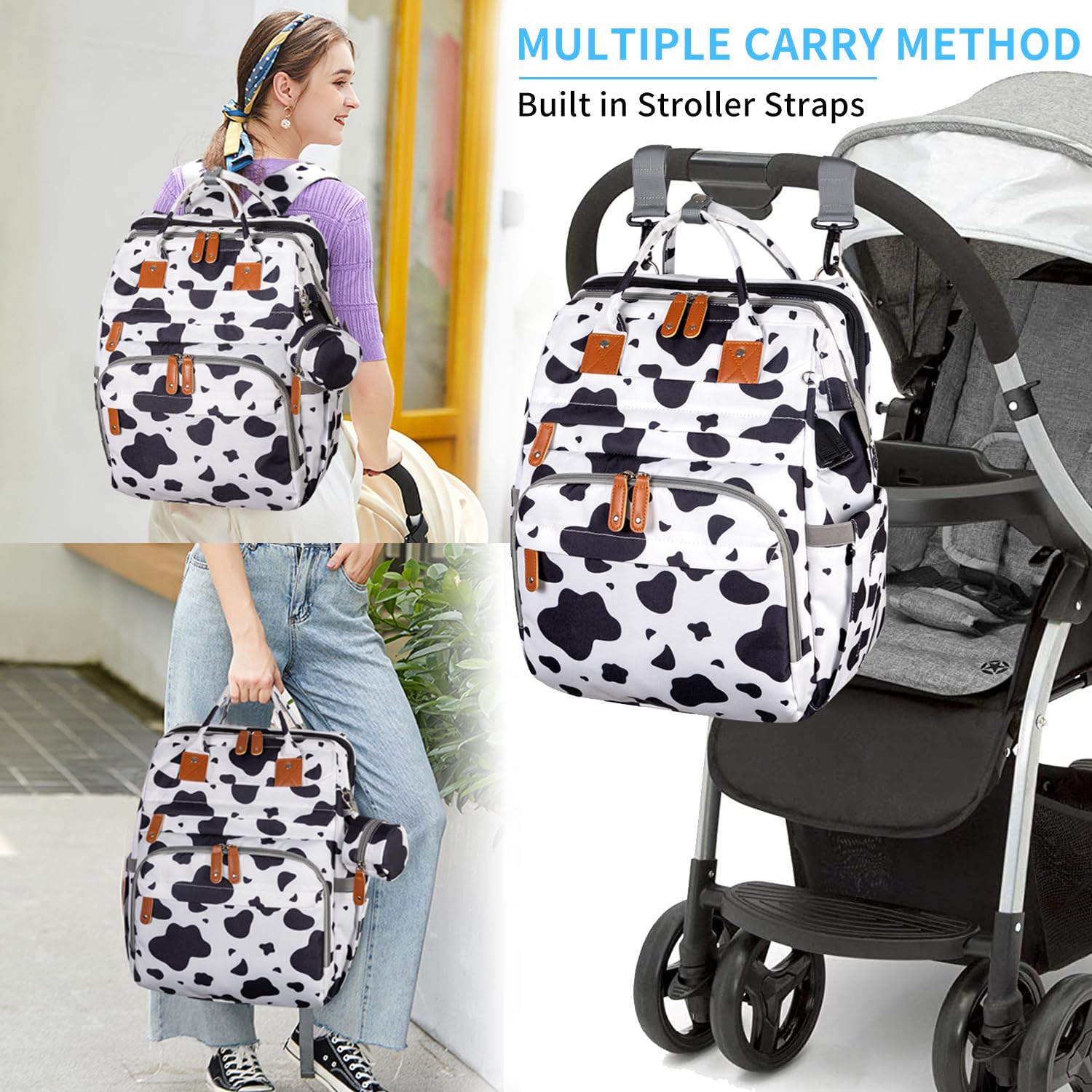 b*y様 House on the Hill＊Parent bag Check Amazon.com: KABAQOO Diaper Bag Backpack with Detachable Changing