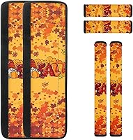 Vista 11 de Juego de 6 fundas para manijas de refrigerador de otoño, lavables, para Acción de Gracias, calabaza, hoja de arce, fundas para manijas