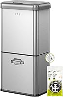 Vista 14 de EKO Mirage X - Bote de basura con sensor de movimiento de 21.1 galones, automático, grande, para cocina, sin contacto, de acero inoxidable