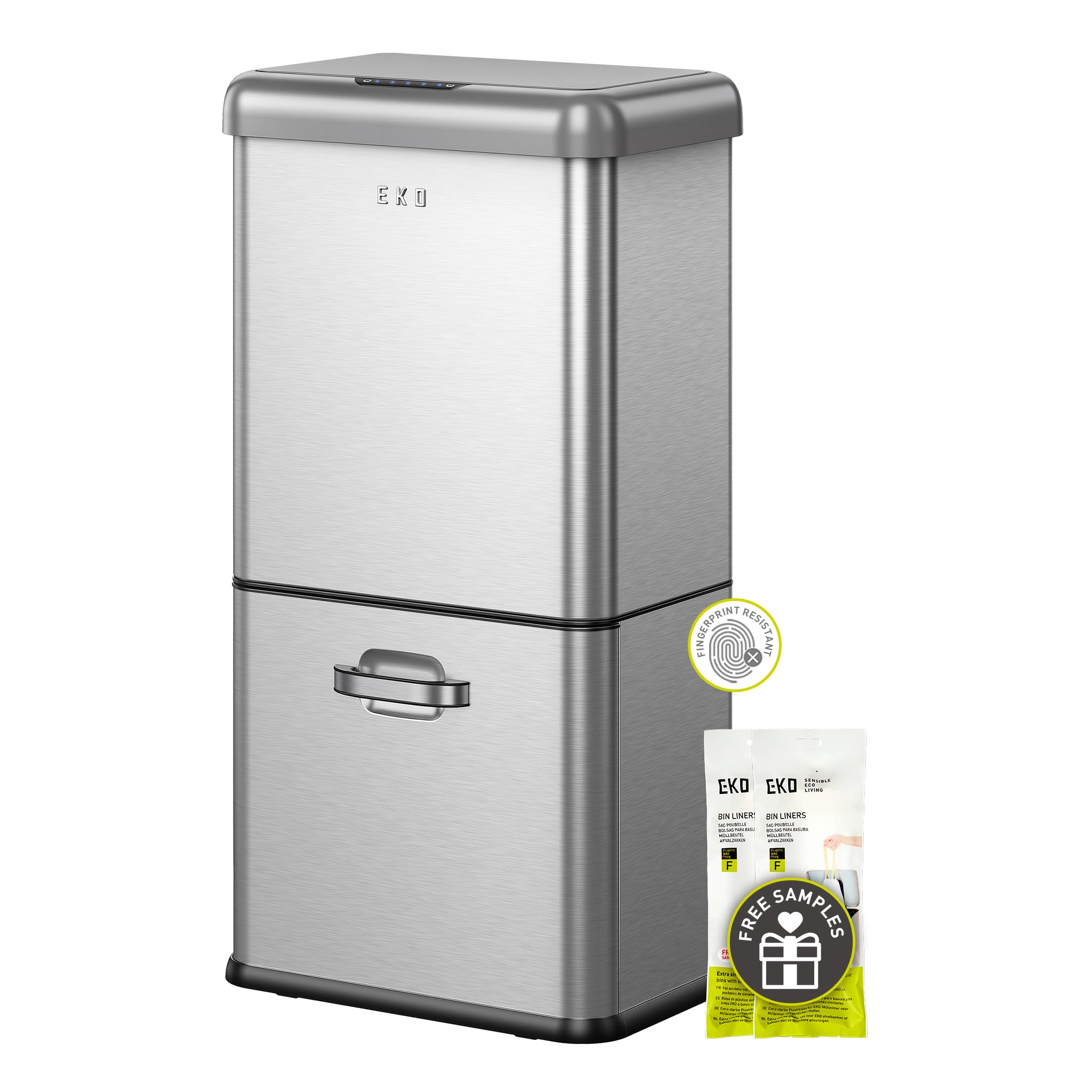 Amazon.com: EKO Vintage 50L / 13.2 Gallon Motion Sensor Trash Can