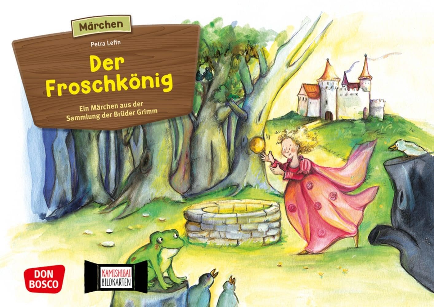 Don Bosco Medien Bildkarten Für Unser Erzähltheater: Der Froschkönig. Kamishibai Bildkartenset. Märchen. Entdecken. Erzählen. Begreifen