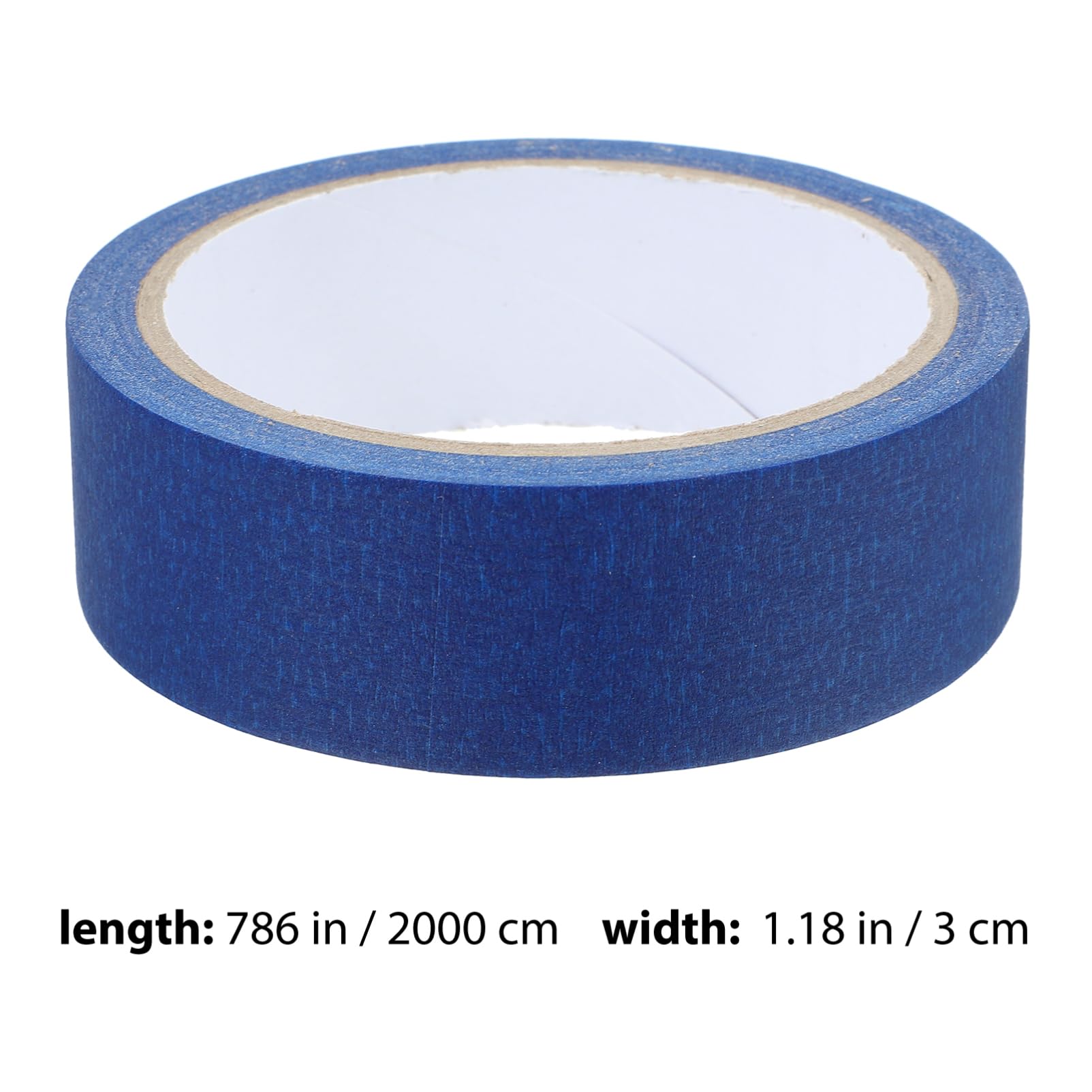 Homoyoyo 4 Rollen Malerkrepp Tiefblaue Abdeckband für Malerarbeiten DIY Bastelprojekte Einfache Handhabung Verschiedenen Oberflächen