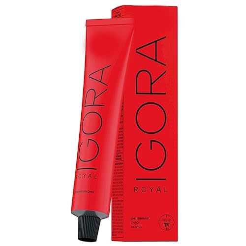 Miniatura 3 de Schwarzkopf Igora Royal 4-88 - Cepillo de tinte extra permanente para el cabello castaño medio rojo y M Hair Designs (paquete de 2 artículos)