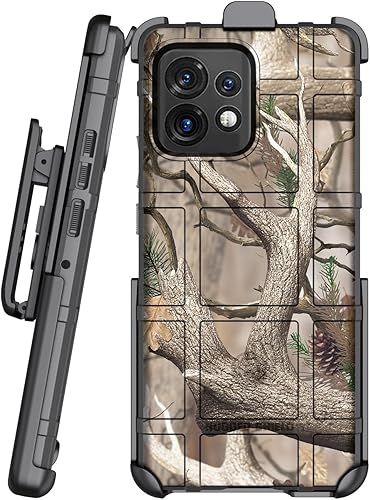 Miniatura 2 de Funda con clip para Motorola Edge Plus (2023), Nakedcellphone Special Ops camuflaje al aire libre Cubierta protectora resistente y trinquete