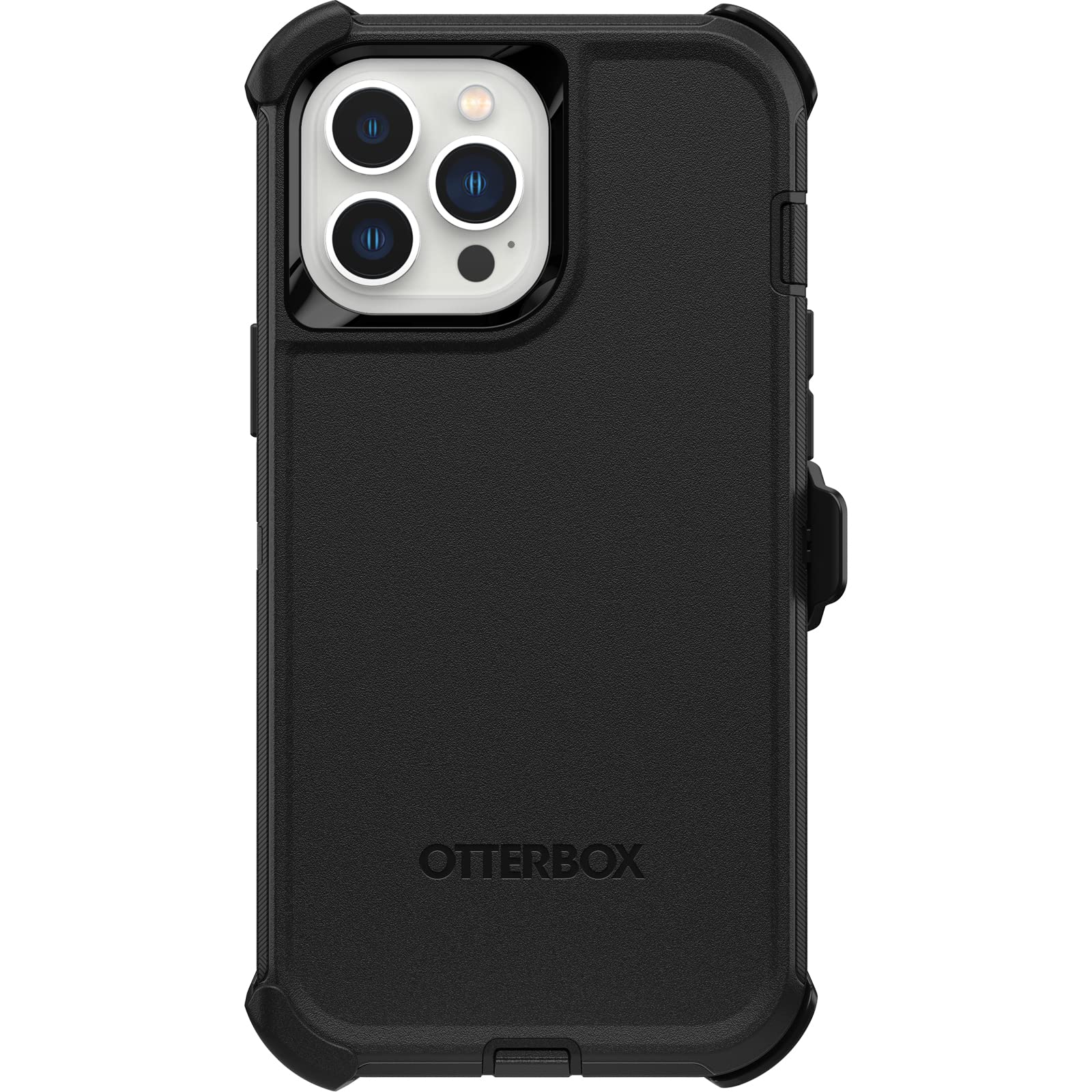 OTTERBOX DEFENDER SERIES SCREENLESS EDITION Case for iPhone 13 Pro Max & iPhone 12 Pro Max - BLACK