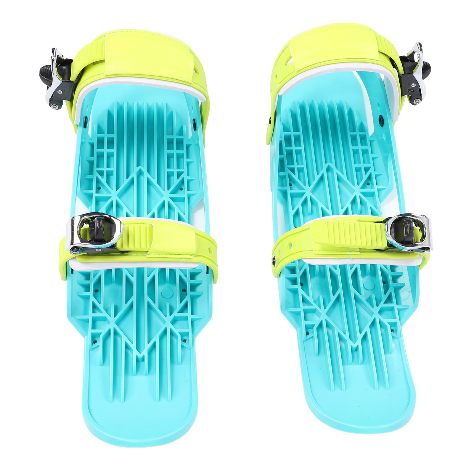 Mini Pattini da Sci Compatti con Custodia, Materiale in Nylon Premium, Cinghie Regolabili per Pattinaggio Invernale, Regalo Perfetto per Sciatori, Modelli per Bambini e Adulti