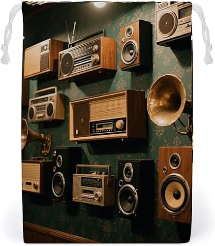 Miniatura 9 de Bolsas de lona con cordón de 4.7 x 7.1 in, bolsa de almacenamiento portátil impresa de doble cara para joyas y juguetes, bolsa de regalo