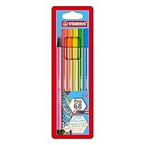STABILO Pen 68 – Pennarello Premium – Astuccio da 6 – Colori NEON