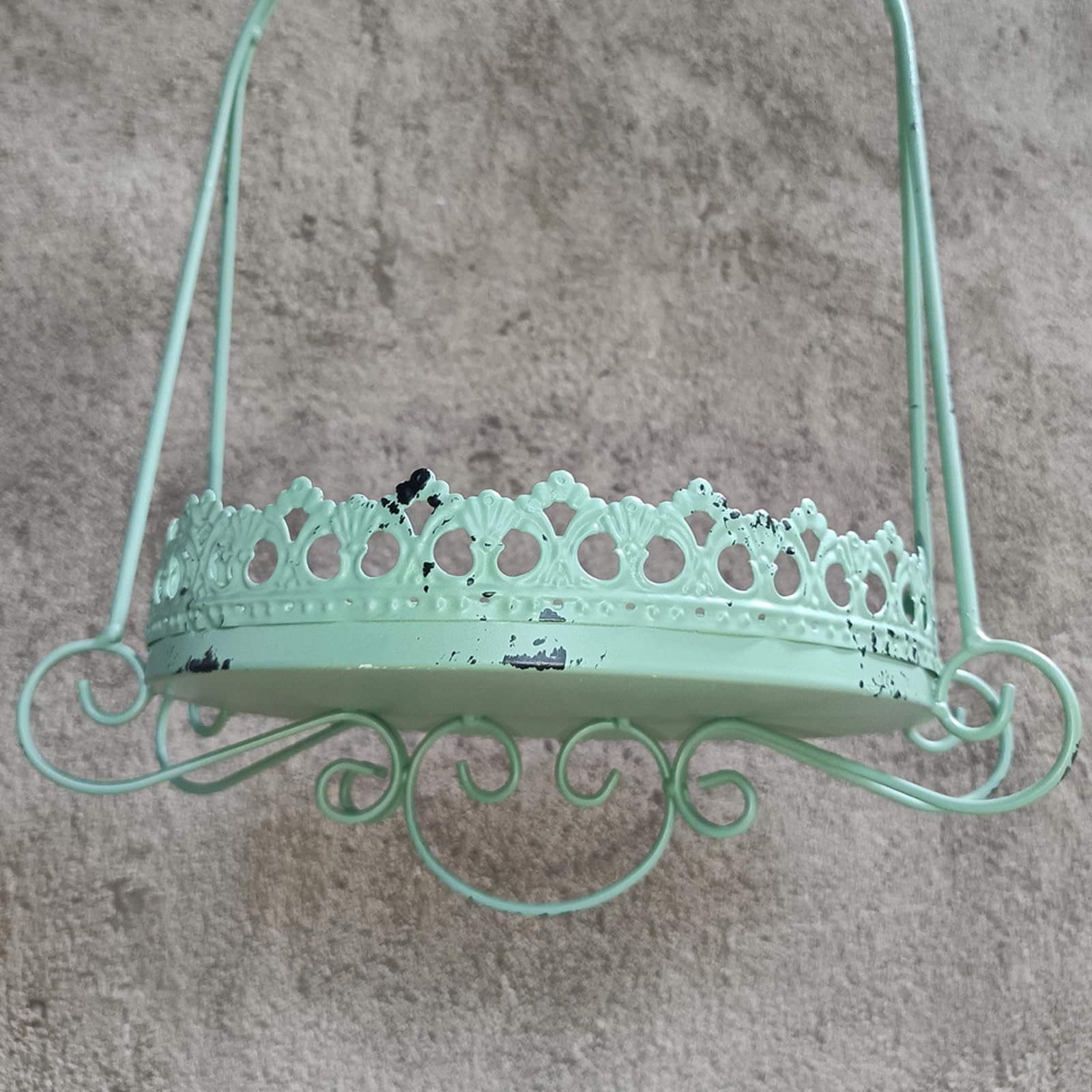 Mangiatoie per uccelli sospese a forma, Green