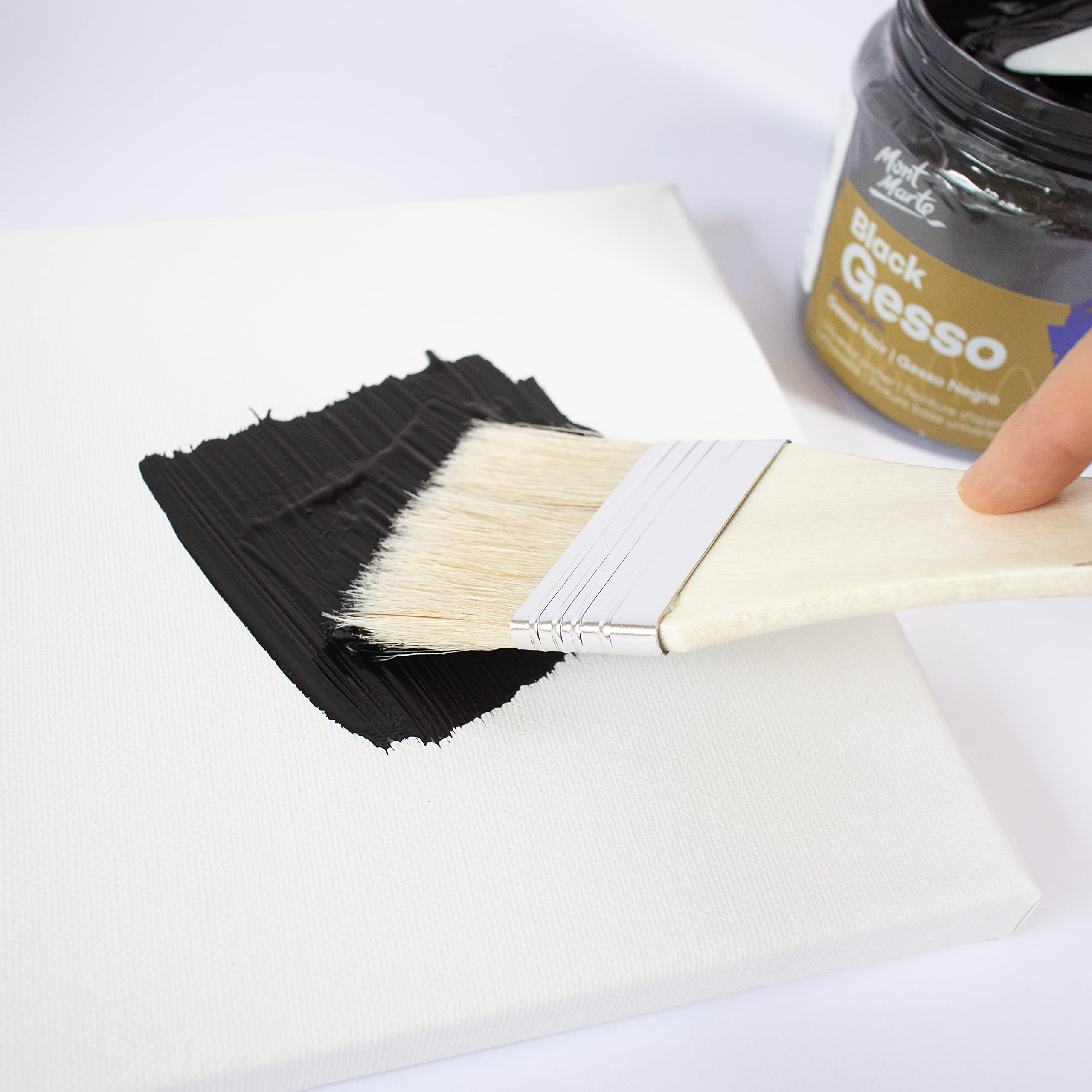 Mont Marte Black Gesso - 500ml (Black) 3