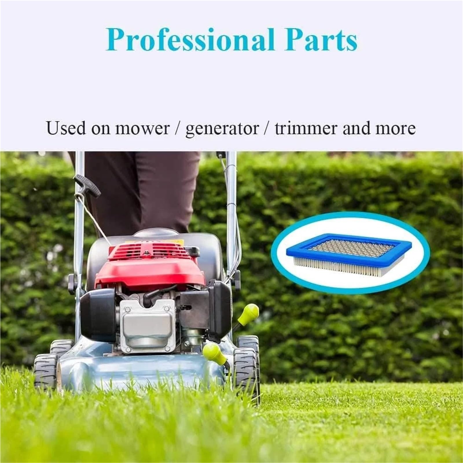 Filtro Aria Spugna Adatto per Briggs Stratton 491588 4915885 Toro 20332 Craftsman 33644 10 pezzi 491588S Filtro aria 4 394358 Compatibile con carburante