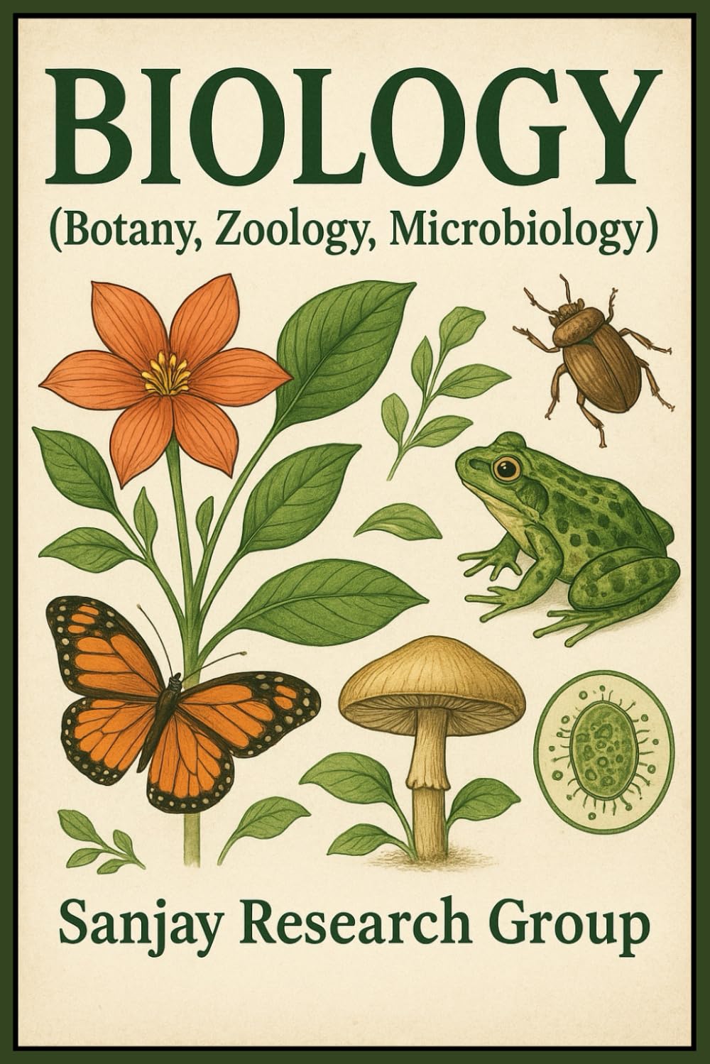 Biology (Botany, Zoology, Microbiology) (Academic Books By Sanjay Mandavi)