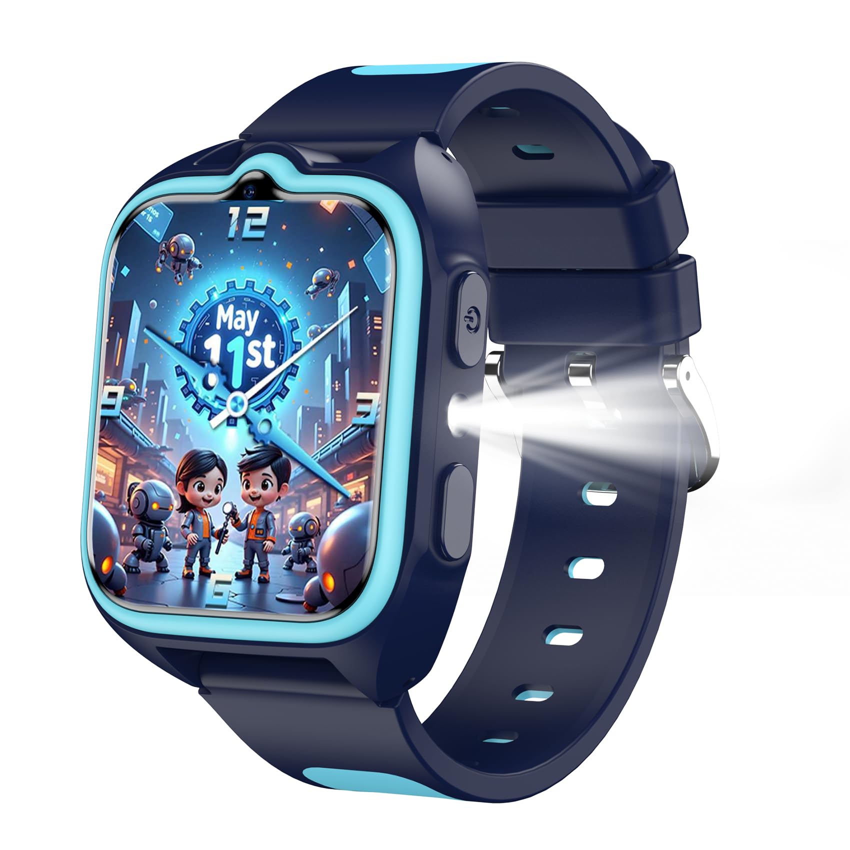 Yxtel Elegante Smartwatch Herren Damen mit Bluetooth-Anrufen, 1,91" HD Display, Fitness Tracker mit Herzfrequenz- & Schlafmonitor, 100+ Sportmodi, IP68 Wasserdicht, kompatibel mit Android iOS