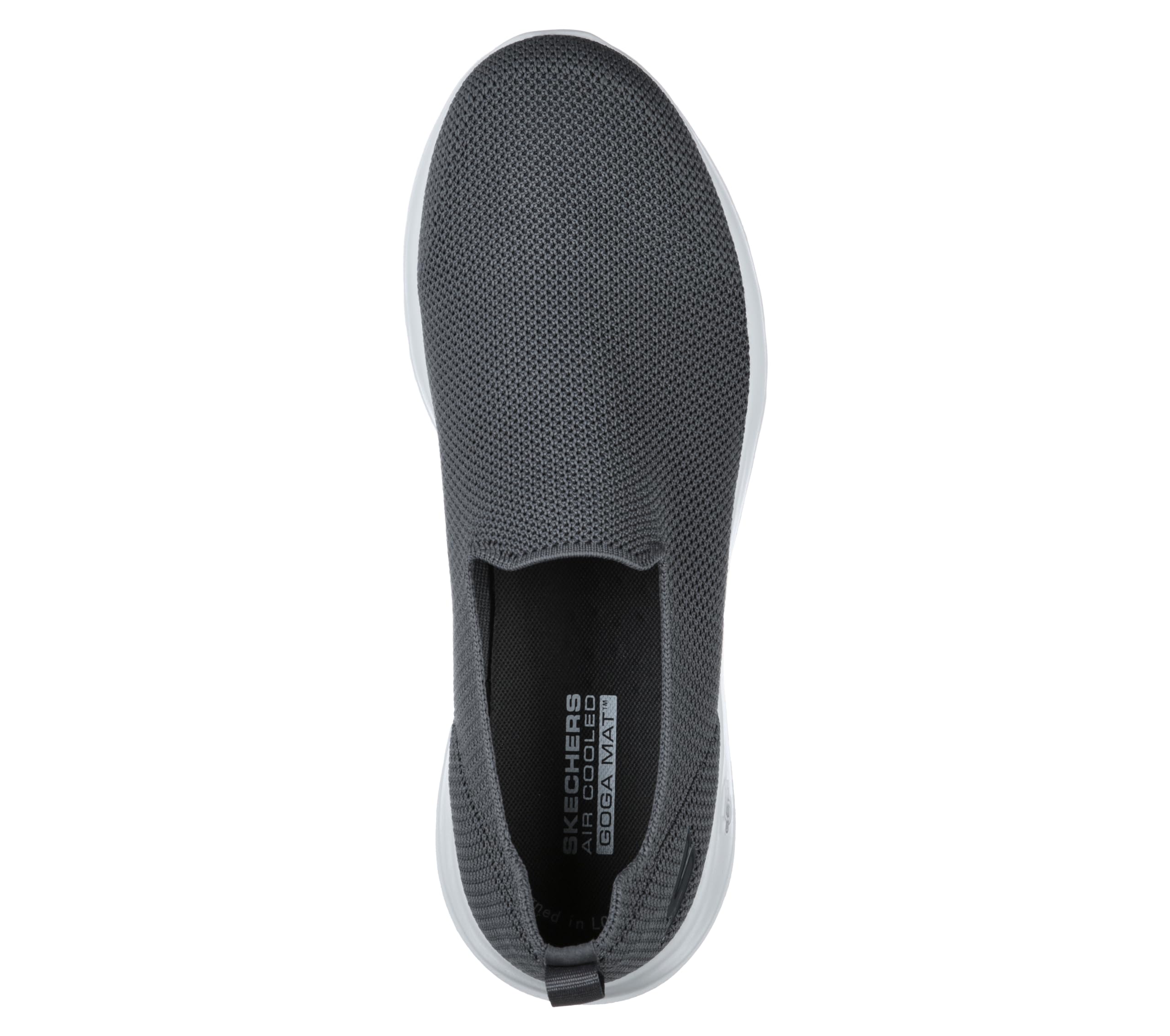 Skechers Męskie buty sportowe Go Walk Max Modulating, Dzianina węglowa, 44 EU
