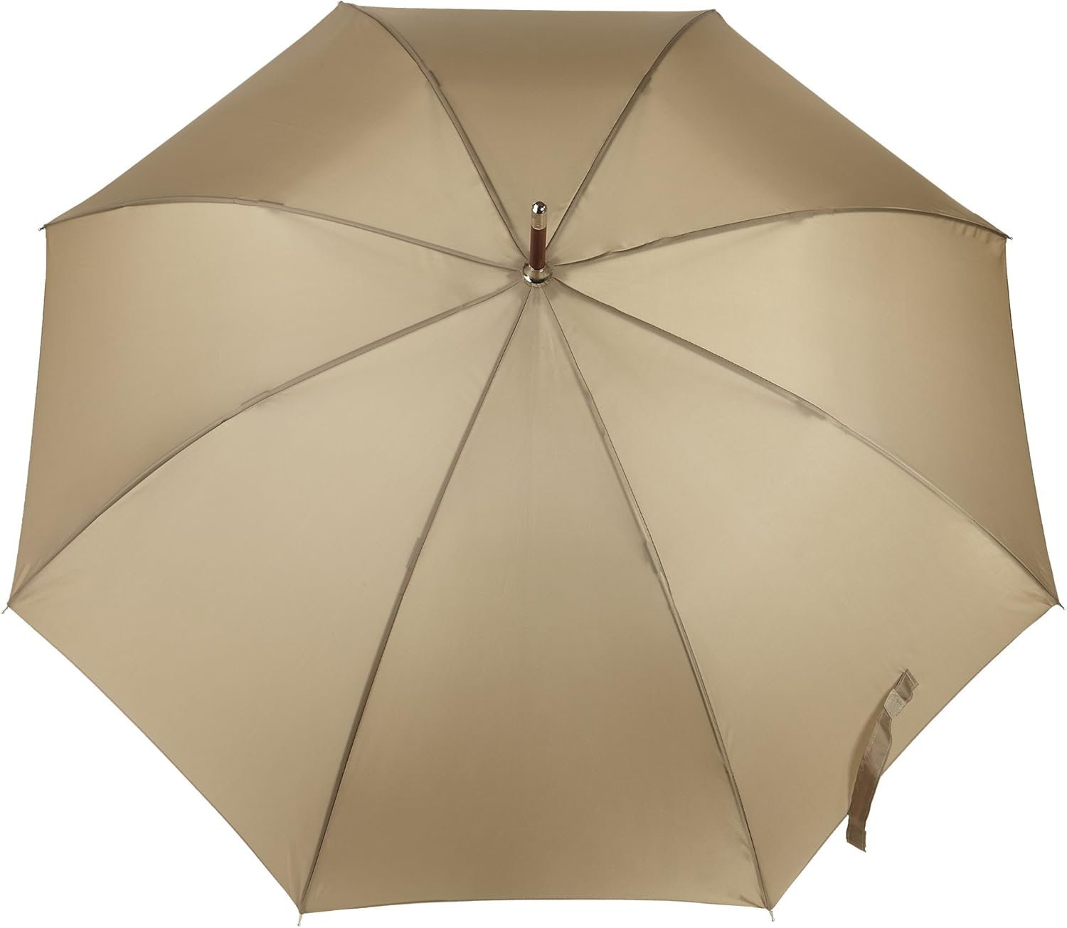 totes Auto Open Wooden Stick Umbrella, British Tan, One Size : Clothing, Shoes & Jewelry