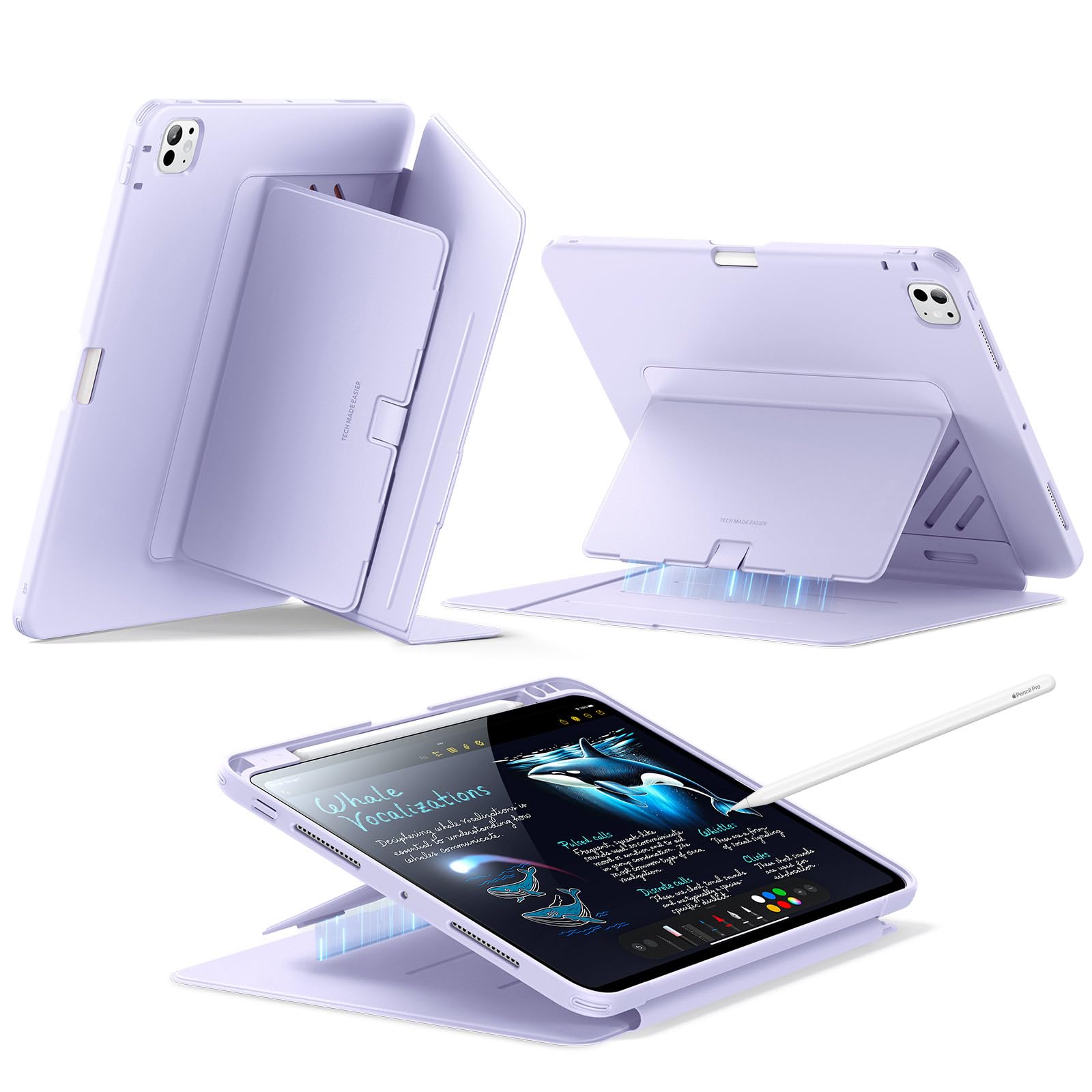 Review: ESR iPad air case is all about the magnets and useful features - Devon L
