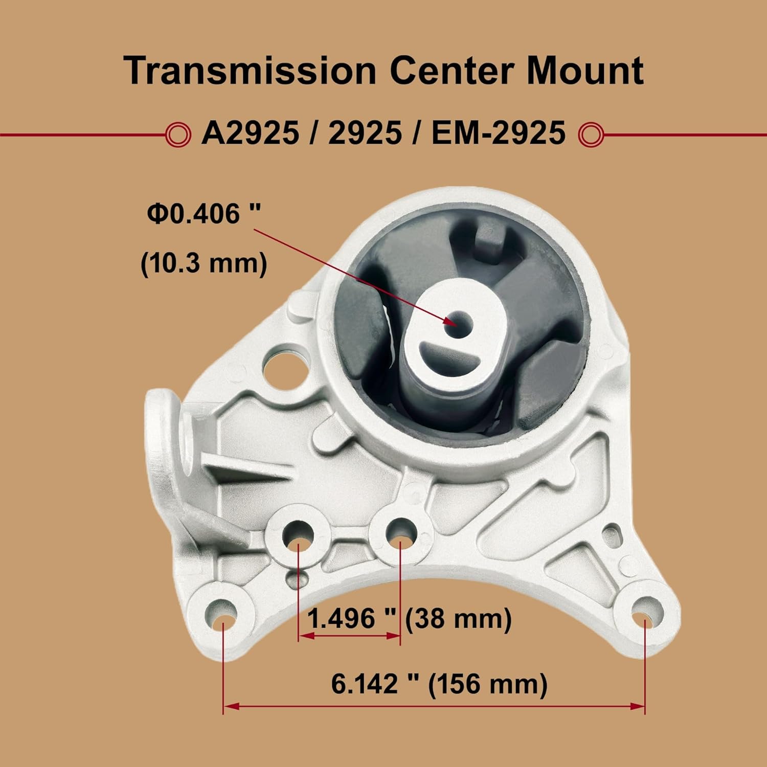 4PCS Engine Motor & Trans Mount Set Compatible with Chrysler Dodge Caravan, Grand Caravan, Chrysler Town & Country, Voyager 3.3L 3.8L 2WD 2001 2002 2003 2004 2005 2006 2007 for A2926 A2928 A2925 A2927