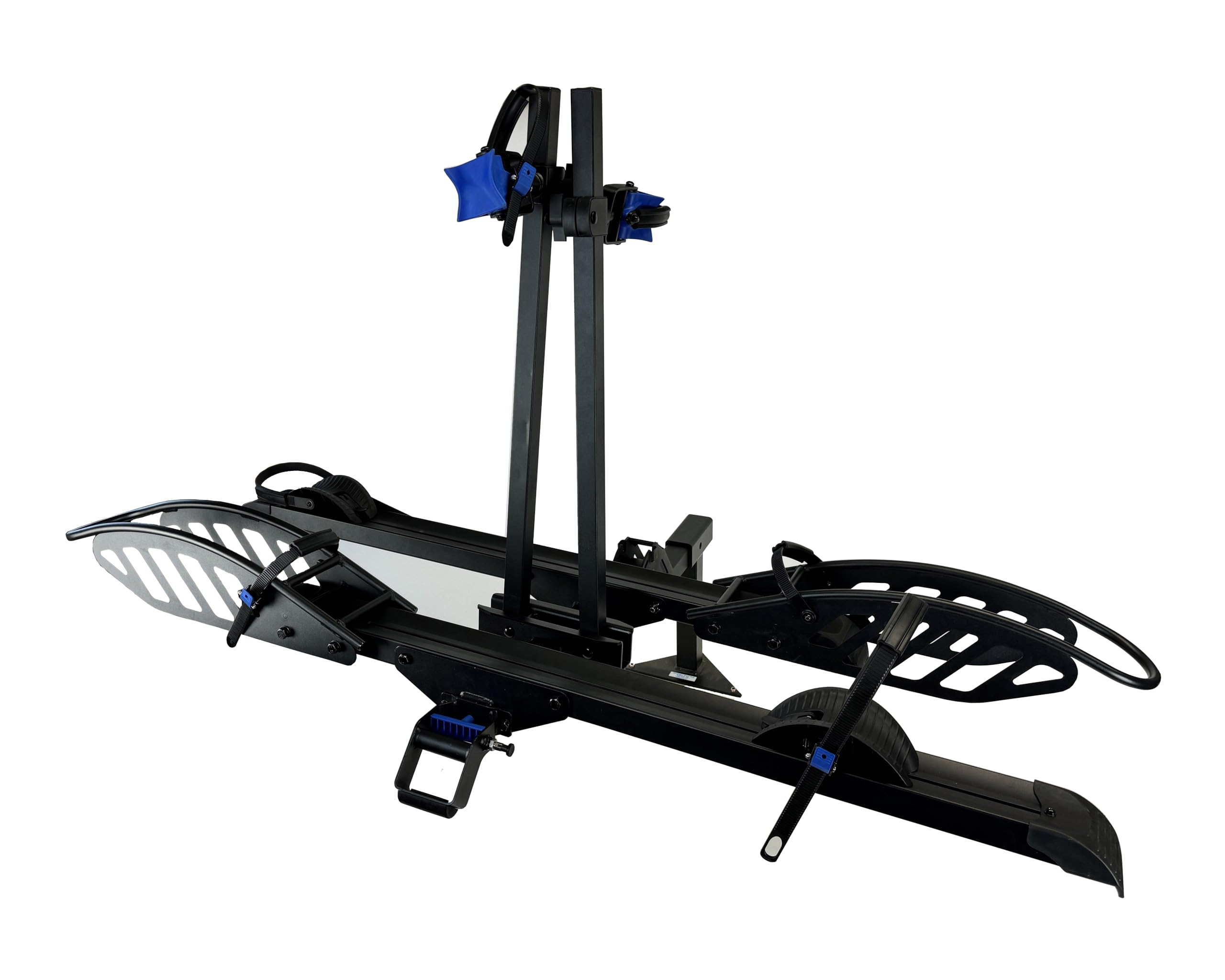Heininger Advantage Deluxe E-Bike Rack Hitch Mounted Platform Style 5” Fat Tire 200 lbs Weight Capacity