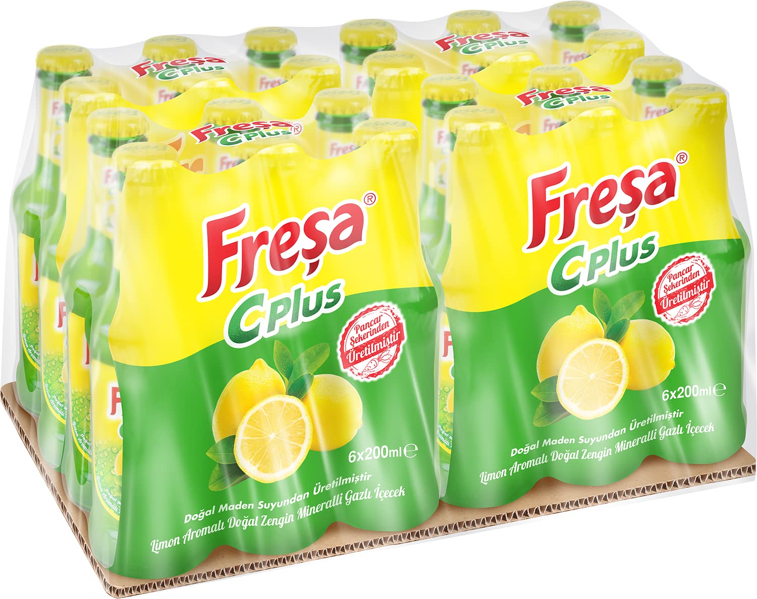 Freşa C Plus Limonlu Aromalı Madensuyu 24'lü