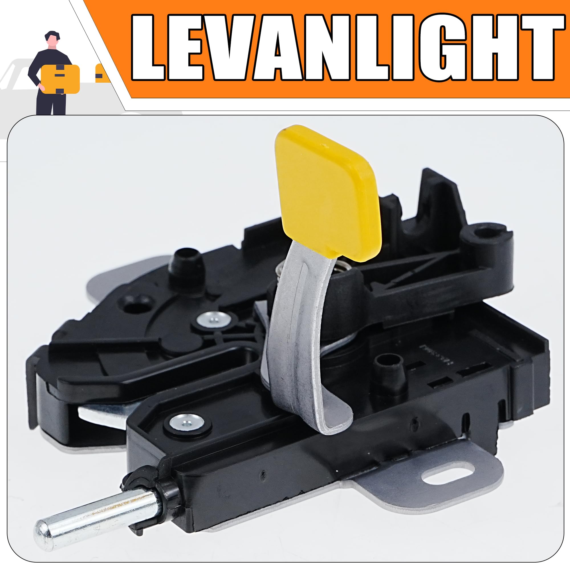 Serratura per cofano del cofano di ricambio compatibile con Ford Mondeo MK4 2007-2014, sostituire #1490198, 5S6Z-16716-AA, gruppo blocco blocco blocco cofano motore