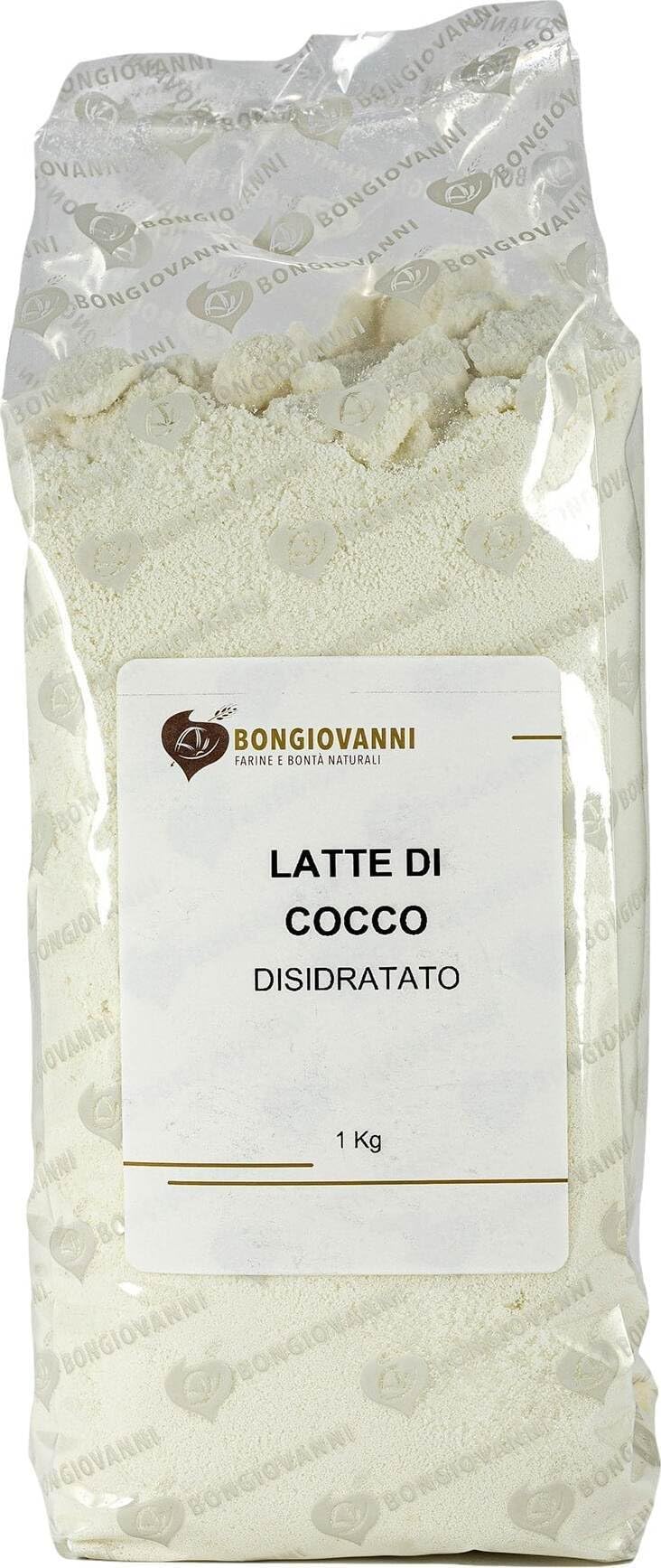 BONGIOVANNI FARINE E BONTA' NATURALI Lait de coco déshydraté 1kg