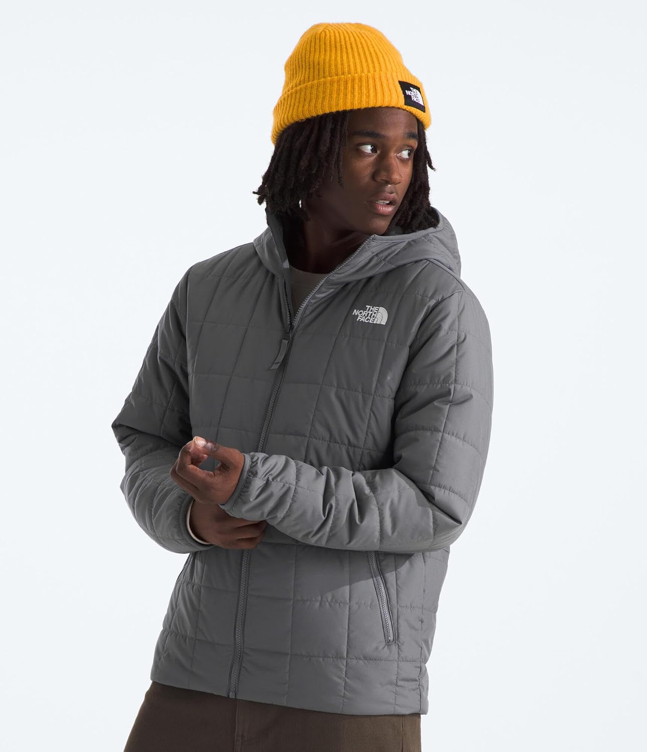 THE NORTH FACE Men's Junction Insulated Hoodie | Water Resistant With Heatseeker Insulation, 3-piece Hood & Zip Pockets - Image 3