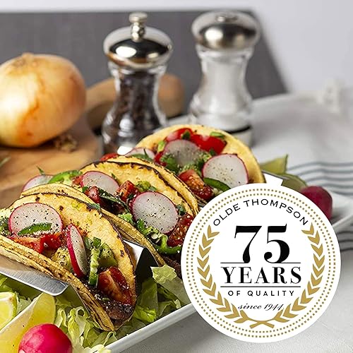 Miniatura 6 de Olde Thompson Monterey - Molinillo de sal y pimienta acrílico de 4.5 pulgadas, molinillo de pimienta ajustable