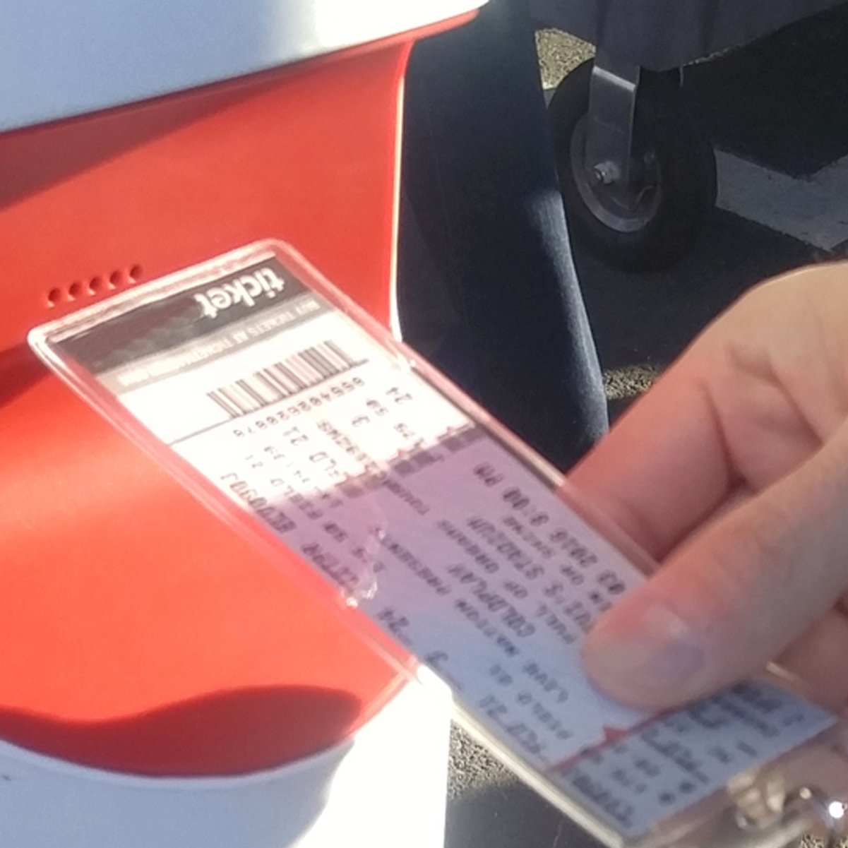 Ticketmaster-kompatibel, transparente flexible Vinyl-Kunststoff-Halterung für Konzerte und Sport, 25 Stück Specialist ID