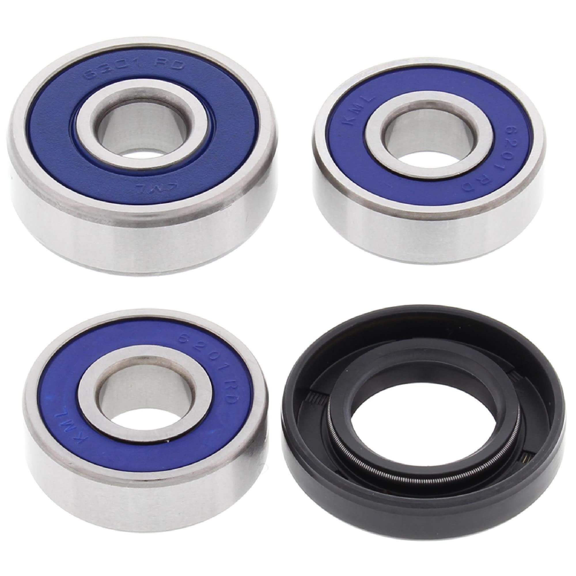 All Balls Racing 25-1517 Rear Wheel Bearing Kit Compatible with