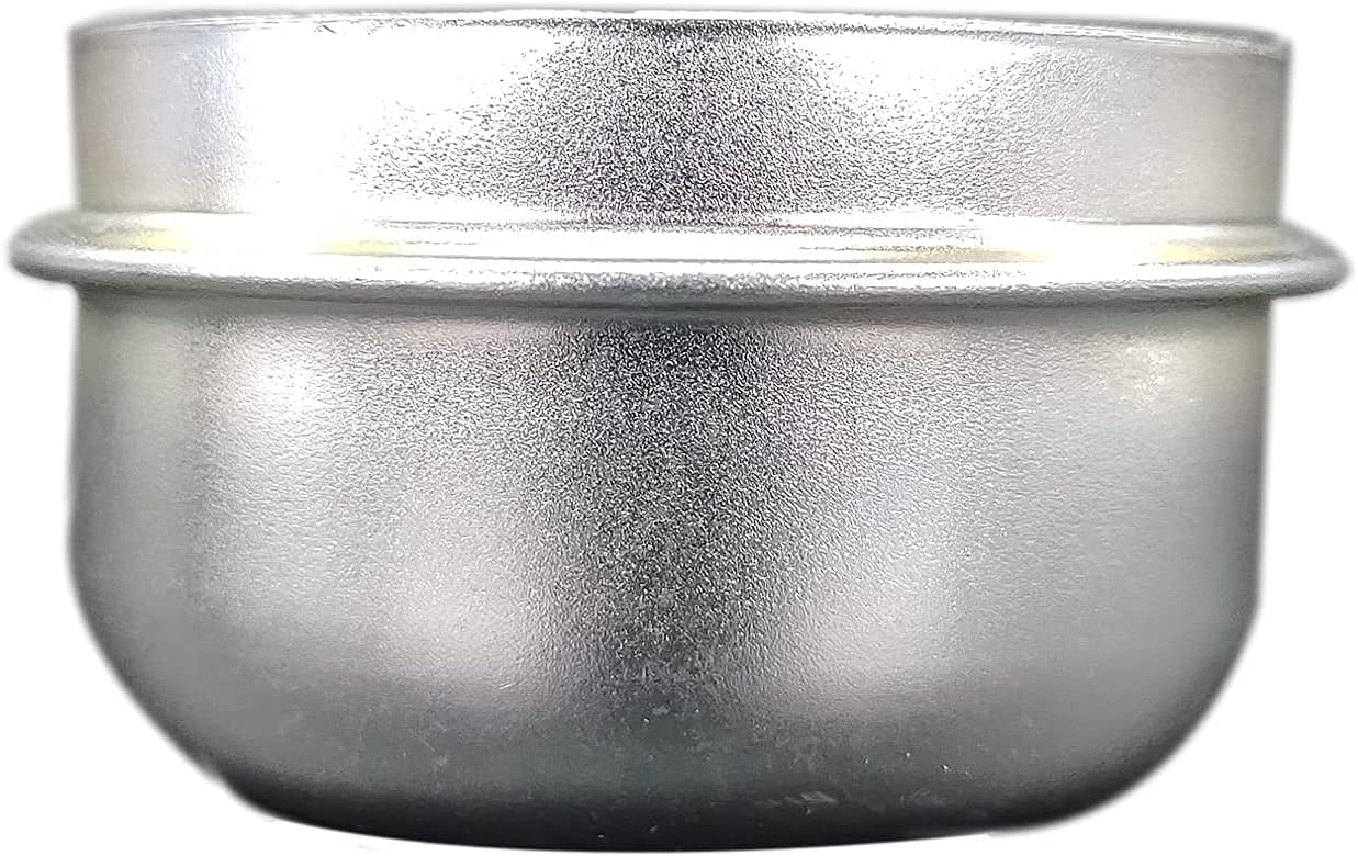 Replaces Trailer 1.98" Inch Grease Cover Dust Cap 2k 3.5k 3,500 lb Axle Hub with Plug (2Pack)
