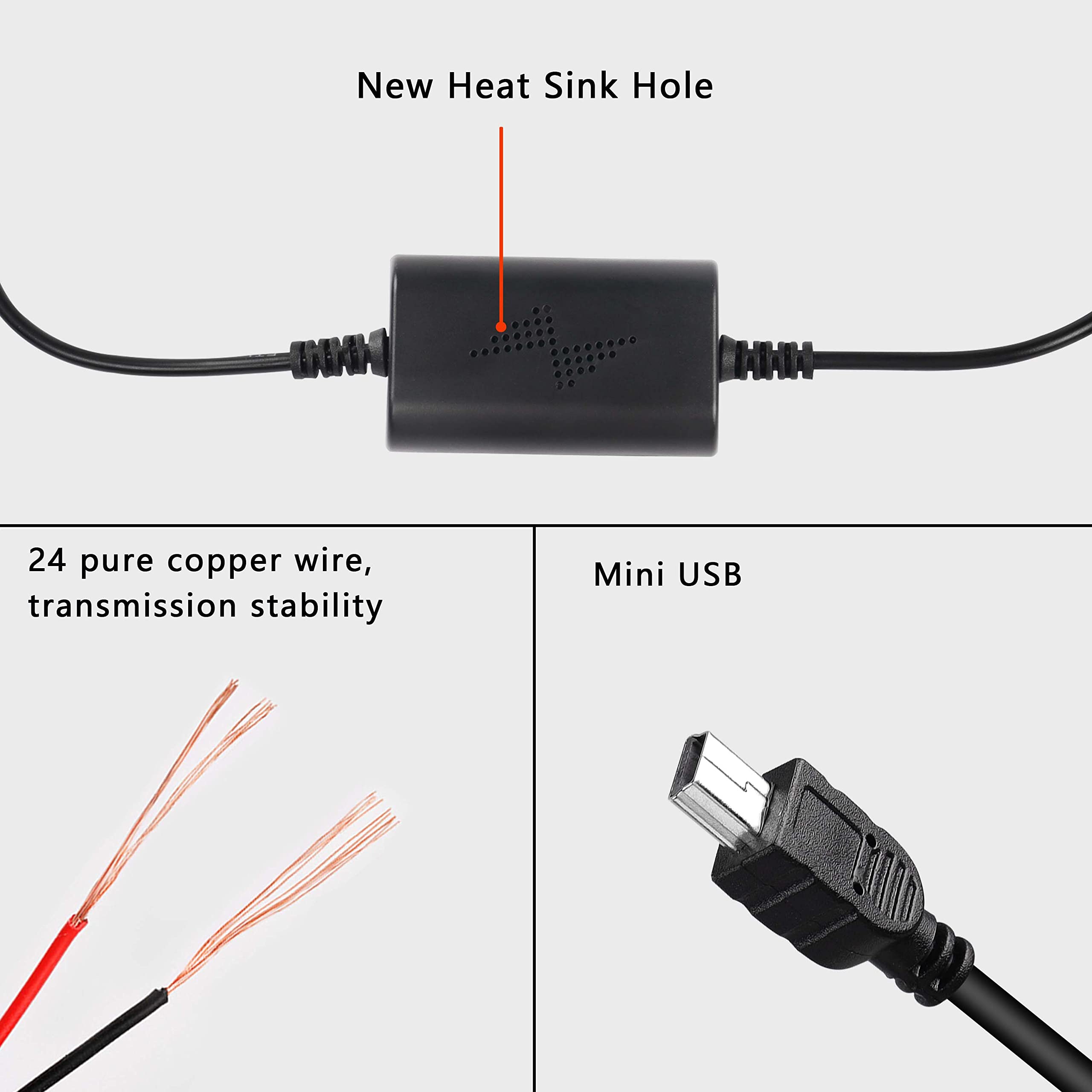 12V/24V Naar 5V Hardwire Kit Voor Dash Cam 3.5M Da... – Grandado 12V/24V Naar 5V Hardwire Kit Voor Dash Cam 3.5M Da... – Grandado