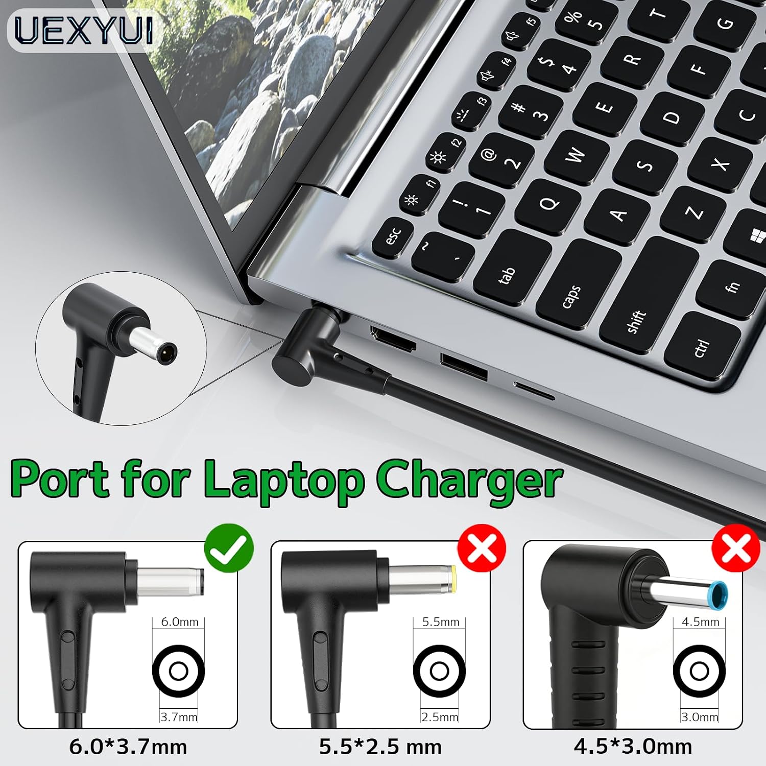 240W Charger Compatible with Asus Laptop, ROG Strix Scar 17 II III Vivobook Pro 15X 16X OLED Zephyrus G14 G15 M16 Tuf Dash A15 F15 A16 F17 Flow ZenBook Gaming Power AC Adapter Supply Cord 6.0x3.7mm
