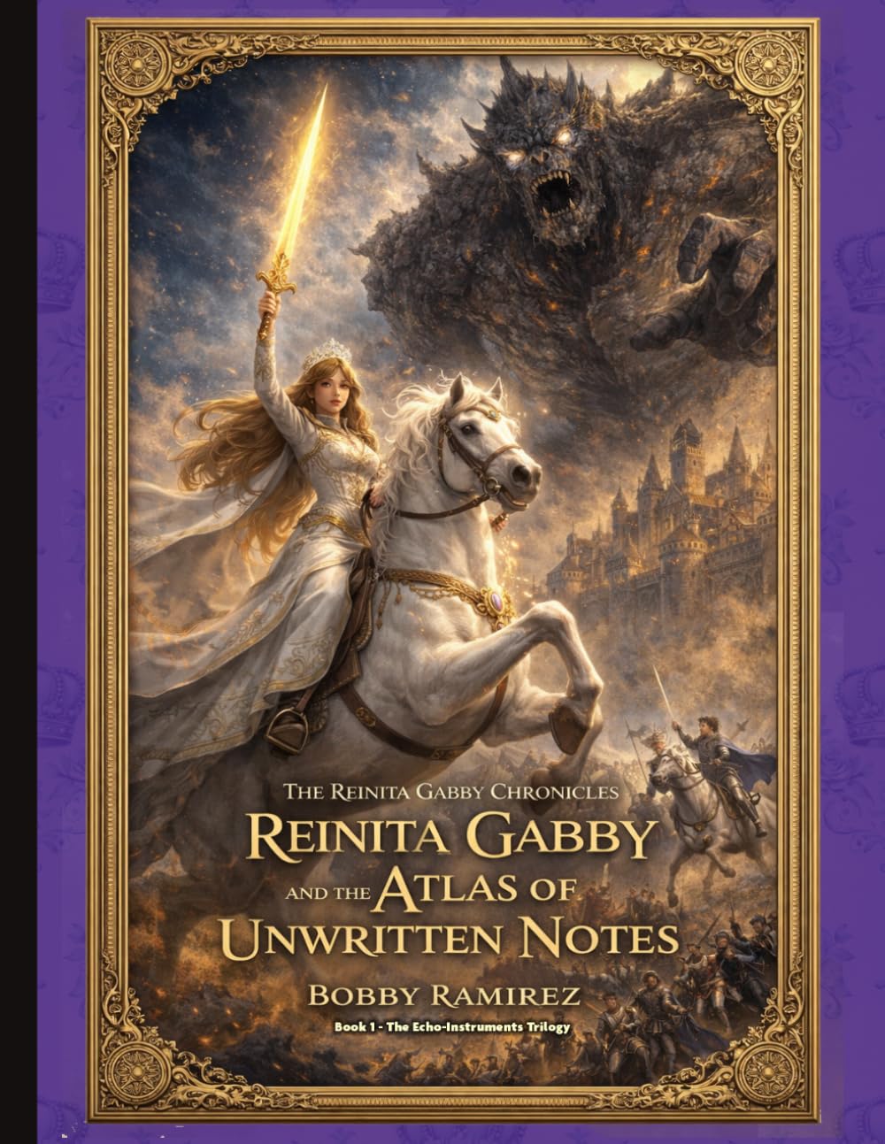 Reinita Gabby and the Atlas of Unwritten Notes: A Dark Epic Medieval Fantasy Adventure of Sword and Sorsery (Reinita Gabby Medieval Epic Fantasy Adventure Book Series)