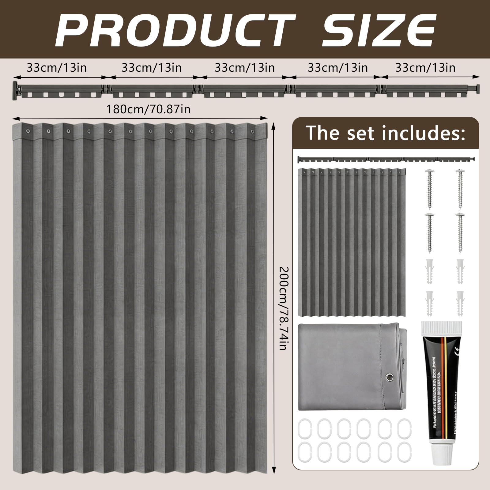 Barra Para Cortina De Ducha, 1,8x2 M Plegable No Requiere Taladrar Barra Para Cortina De Ducha Forma De L En Forma U O Recta Ideal Para BañO Caravana Apartamento HabitacióN De Alquiler O Residencia