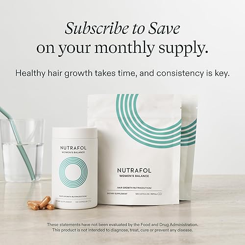 Miniatura 7 de Nutrafol - Suplemento de crecimiento del cabello para cabello más grueso, más fuerte y posmenopausia (suministro para 2 meses)