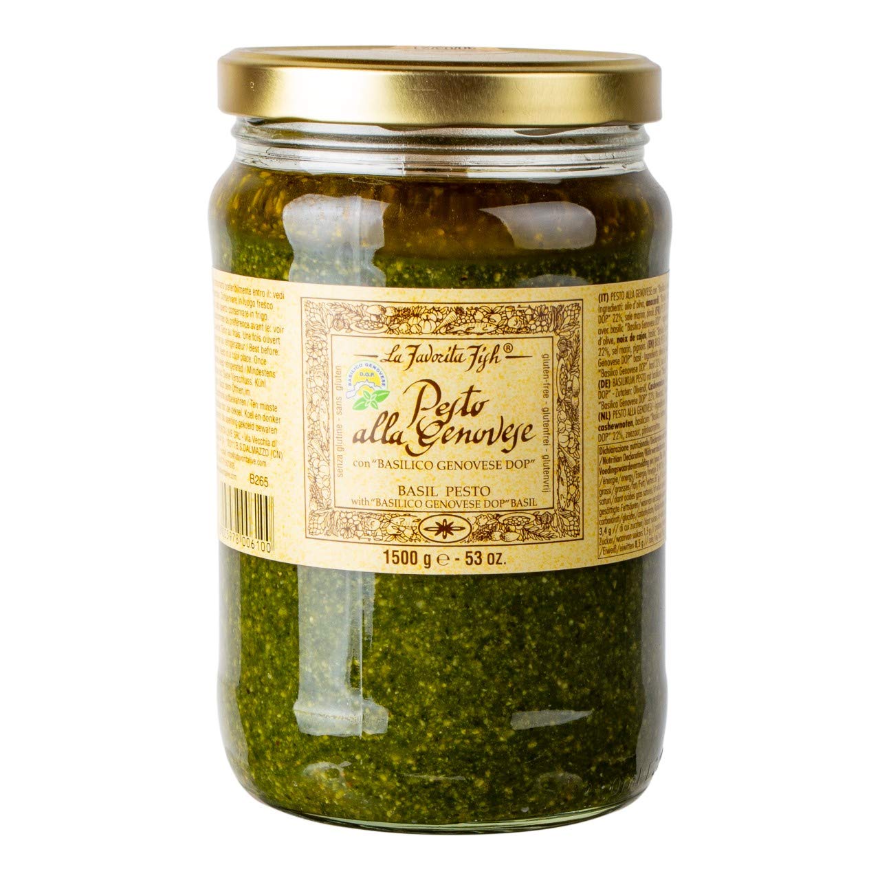La Favorita Pesto alla Genovese Autobus 1,5 kg